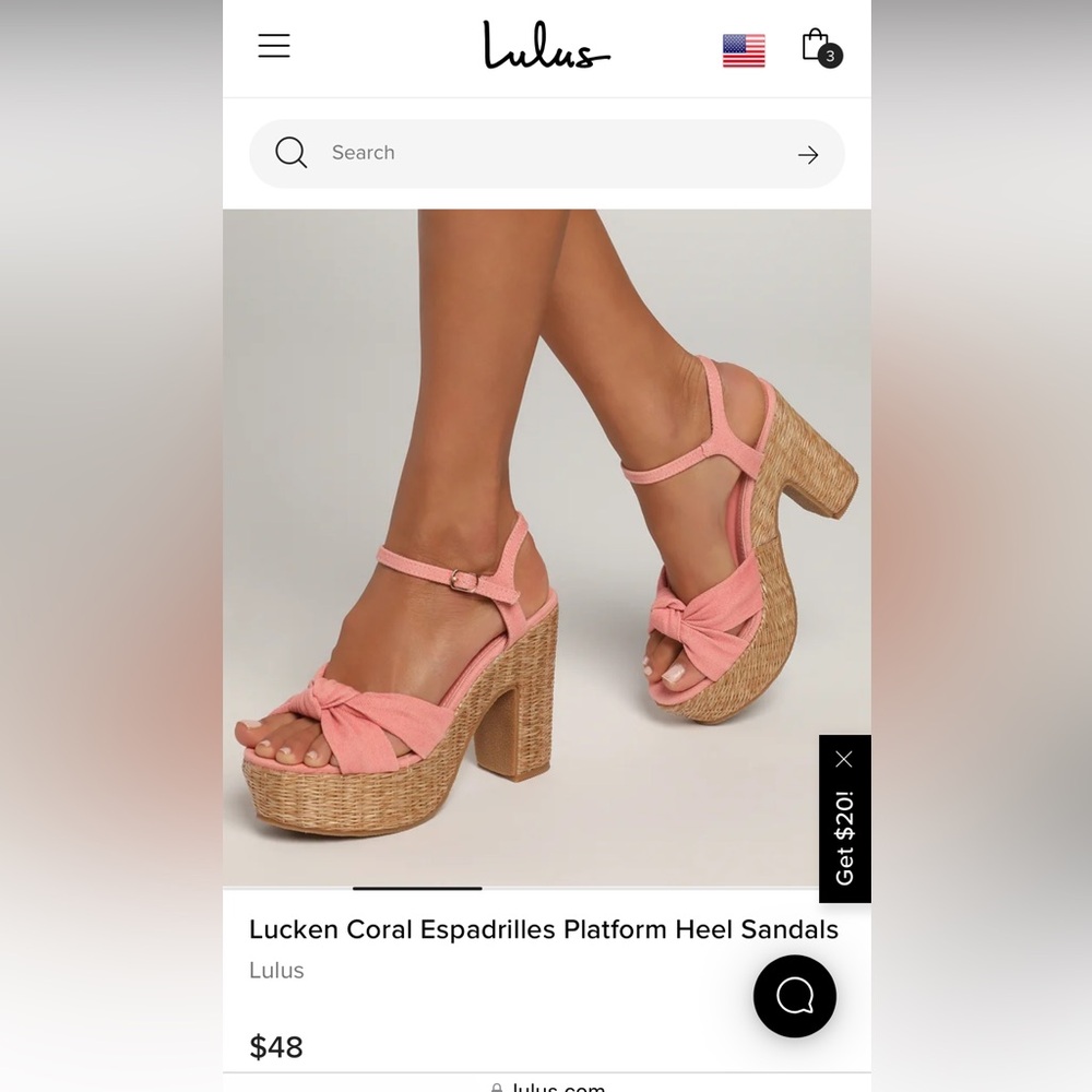 Lulus coral espadrilles cute summer shoes 💐